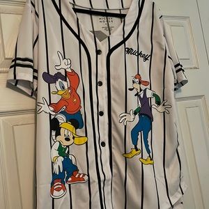 Disney Mickey And Friends Baseball Shirt